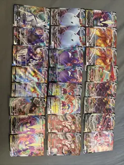 24-Card Pokemon V Lot Japanese VMAX NM - Image 1