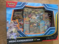 Mega Kangaskhan ex Box Pokemon New Sealed Pokemon TCG 4 booster packs and promo - Image 1
