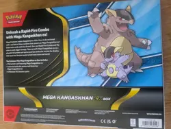 Mega Kangaskhan ex Box Pokemon New Sealed Pokemon TCG 4 booster packs and promo - Image 2