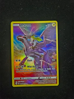 Zekrom Ultra Rare Pokemon SWSH09: Brilliant Stars Trainer Gallery TG05/TG30 NM - Image 1