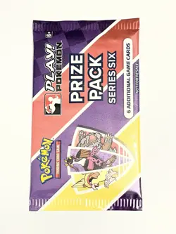 Play Pokemon Prize Pack Series Six Pack NEW SEALED - Image 1