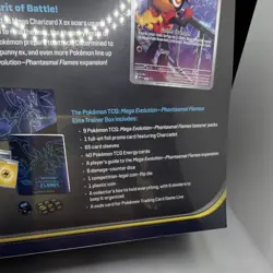 Pokemon Mega Evolution Phantasmal Flames Elite Trainer Box Booster Charizard 20… - Image 4