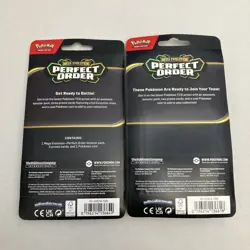 Pokemon TCG: Perfect Order Blister Set of 2 - Meganium + Clawitzer - Image 2