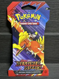 Lot of 4 - Pokemon Destined Rivals - Sleeved Booster - ART SET - Image 3