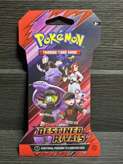 Lot of 4 - Pokemon Destined Rivals - Sleeved Booster - ART SET - Image 5