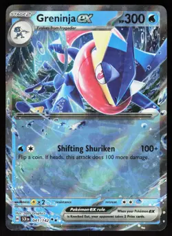 Greninja ex 41/142 Double Rare Stellar Crown Pokemon Holo Near Mint - Image 1