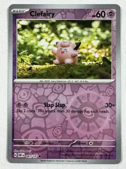 Clefairy 81/197 Obsidian Flames Reverse Holo Common Pokemon TCG NM - Image 1