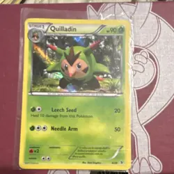 Pokemon Quilladin Kalos Starter Set 4/39 Regular Stage 1 90 HP English 2013 HOLO - Image 1