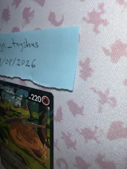 Pokemon TCG Charizard V SWSH260 Promo Holo 220 HP Sword & Shield Oswaldo Kato - Image 5