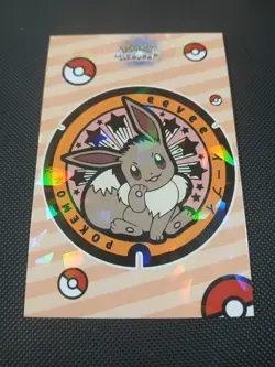 Pokemon Let's Go Eevee Database Set Peru Eevee Retro Cracked Ice US Seller - Image 1