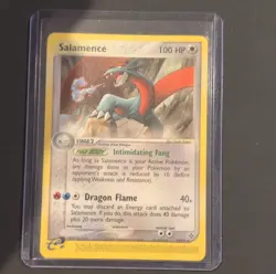 Pokemon Salamence EX Dragon 19/97 Rare Stage 2 100HP Dragon Flame English - Image 1