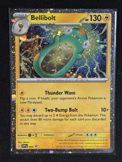 Pokemon - Bellibolt SVP094 - Scarlet & Violet Black Star Promo - NM - Image 1