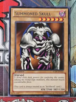 Yu-Gi-Oh! TCG Summoned Skull LCJW-EN235 1st Edition Rare - Image 1