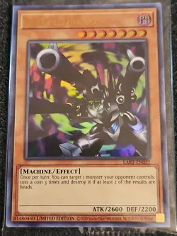 Yugioh Barrel Dragon LART-EN037 Lost Art Promo Sealed - Image 1