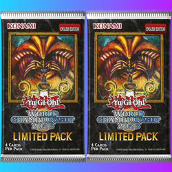 Yu-Gi-Oh! 2x World Championship 2025 Limited Booster Pack + Free Penny Sleeves - Image 1