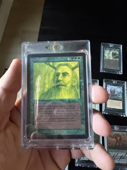 Magic The Gathering Beta Gaea's Liege Moderately Played - Image 1