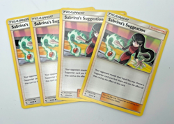 Pokemon Cards Hidden Fates 2019 Playset Sabrina's Suggestion 65/68 x4 4x - Image 1