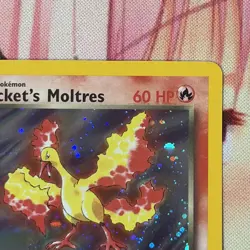 Pokemon Rockets Moltres Holo Rare Card 12/132 Gym Heroes NM - Image 5