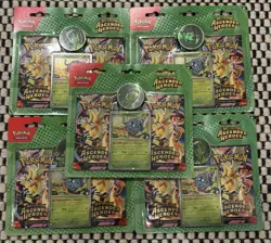 Ascended Heroes 2 Pack Blister Erika’s Tangela Pokemon TCG New & Sealed (x5) - Image 1