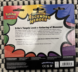 Ascended Heroes 2 Pack Blister Erika’s Tangela Pokemon TCG New & Sealed (x5) - Image 3