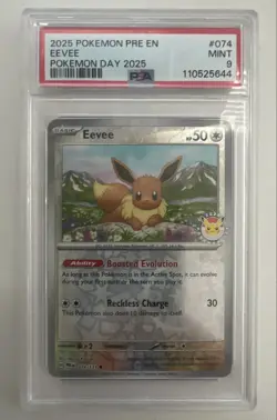 Eevee 074/131 Sv: Prismatic Evolutions Pokemon Day 2025 - Image 1