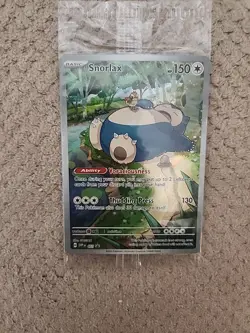 SEALED Pokemon 151 SV Black Star Promo Snorlax SVP051 NM English TCG #51 - Image 3