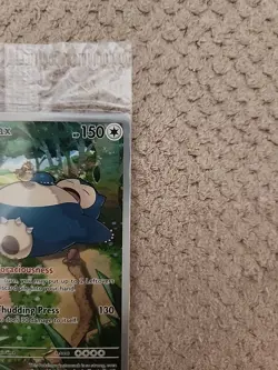 SEALED Pokemon 151 SV Black Star Promo Snorlax SVP051 NM English TCG #51 - Image 4
