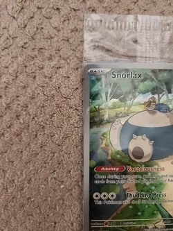 SEALED Pokemon 151 SV Black Star Promo Snorlax SVP051 NM English TCG #51 - Image 5