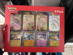 Pokemon 151 Sam’s Club Mini Tins Collection Box - Set of 2 (8 Tins) SEALED - Image 3
