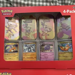 Pokemon 151 Mini Tins 4 Pack + 4 Promos Sealed Sam’s Club NEW - Lot of 2 - Image 3