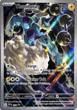 Thundurus 209 Holo Promo Scarlet & Violet Promo Pokemon Near Mint - Image 1