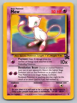 Pokemon Mew (8) Promo WoTC Promo 08/53 HP - Image 1