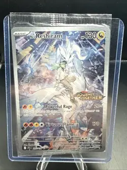 Pokemon N's Reshiram - (Journey Together Stamped) 167/159 Sealed NM - Image 1