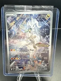 Pokemon N's Reshiram - (Journey Together Stamped) 167/159 Sealed NM - Image 2