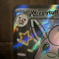 Wigglytuff ex Shiny Ultra Rare SV: Paldean Fates 222/091 NM Pokemon TCG - Image 5