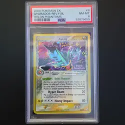 Pokemon EX Gyarados Delta Species Reverse Foil 8/110 Holon Phantoms PSA 8 - Image 1