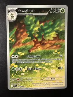 Sawsbuck 092/086 - Pokemon TCG - Scarlet & Violet White Flare - Image 1
