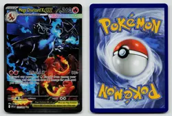 POKEMON MEGA CHARIZARD X EX 125/094 PHANTASMAL FLAMES NM - Image 1