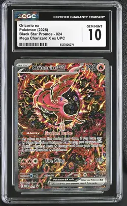 Oricorio ex 2025 Pokemon Black Star Promos CGC 10 #024 - Image 1