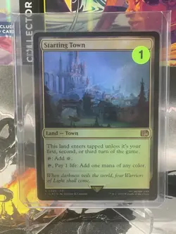 Starting Town Land Magic the Gathering Card Final Fantasy MTG Foil - Image 3