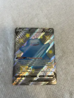 Pokemon Ditto V Shiny Holo Rare Shining Fates: Shiny Vault 170 HP SV118/SV122 - Image 2