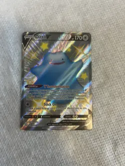 Pokemon Ditto V Shiny Holo Rare Shining Fates: Shiny Vault 170 HP SV118/SV122 - Image 3