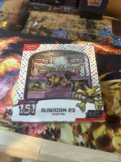 Pokemon 151 Alakazam Box + Sealed Prismatic Evolutions - Image 2