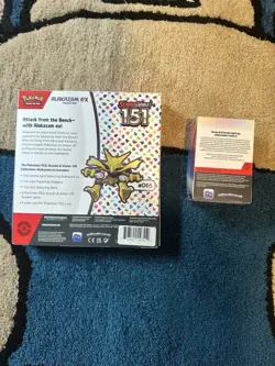 Pokemon 151 Alakazam Box + Sealed Prismatic Evolutions - Image 4
