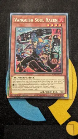 RA05-EN134 Vanquish Soul Razen Collector's Rare 1st Ed YuGiOh - Image 1