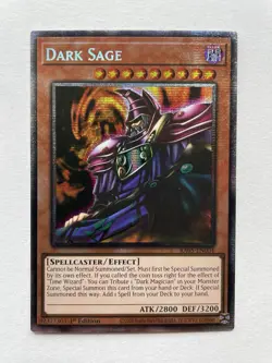 Yu-Gi-Oh! Dark Sage STARLIGHT RARE RA05-EN004 - Image 1