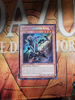 Ninja Grandmaster Hanzo CT09-EN003 Secret Rare Limited Edition NM Yugioh - Image 1