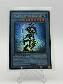 Yu-Gi-Oh! TCG Black Luster Soldier SYE-024 Ultra Rare 1st Edition Yugi Evolution - Image 1