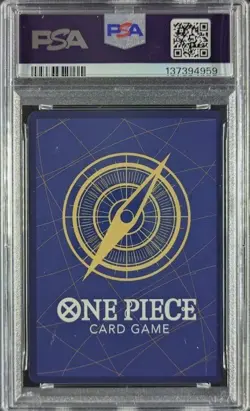 2023 ONE PIECE PROMOS STORE CHAMPIONSHIP-WINNER #001 MONKEY D. LUFFY PSA 10 - Image 2