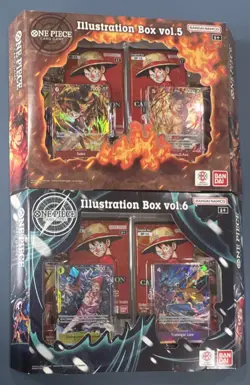 Bandai Namco One Piece Card Game Illustration Box vol.5 & vol.6 Booster Promo - Image 1